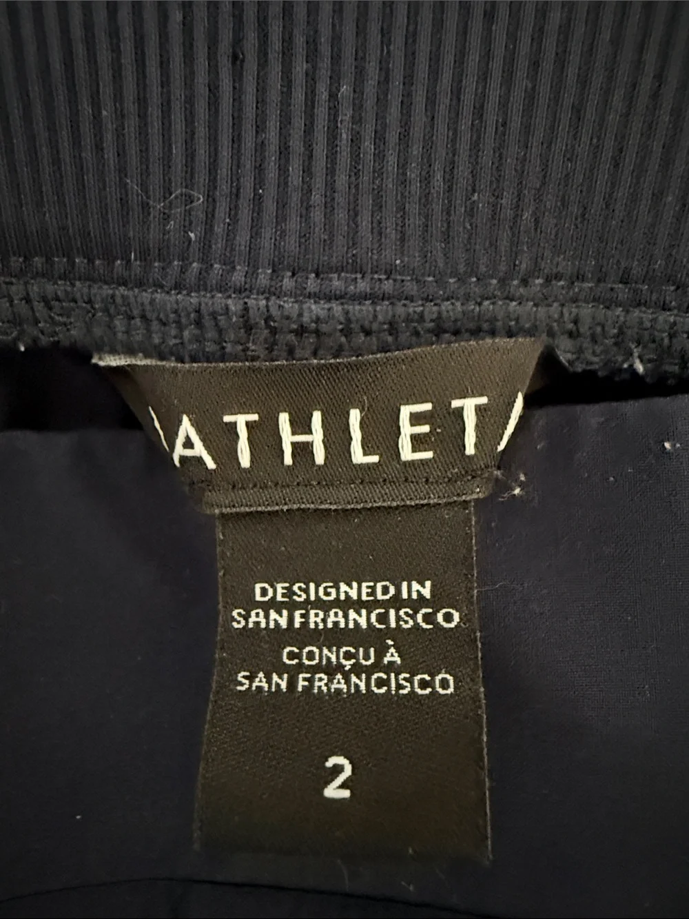 Athleta Brooklyn Ankle Pant Navy Blue